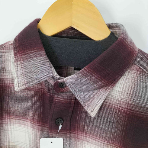 ユニクロ UNIQLO フランネルチェックシャツ メンズ JPN:M