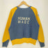ヒューマンメイド HUMAN MADE NIGOLD SWEAT SHIRT #002 ツートン スウェット メンズ JPN:S