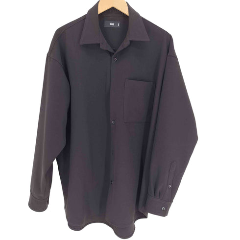 ハレ HARE レギュラーカラー L/S ポリ シャツ メンズ JPN:S