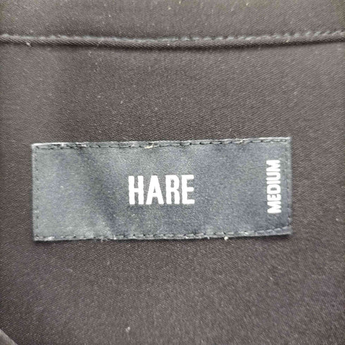 ハレ HARE レギュラーカラー S/S ポリ シャツ メンズ JPN:M