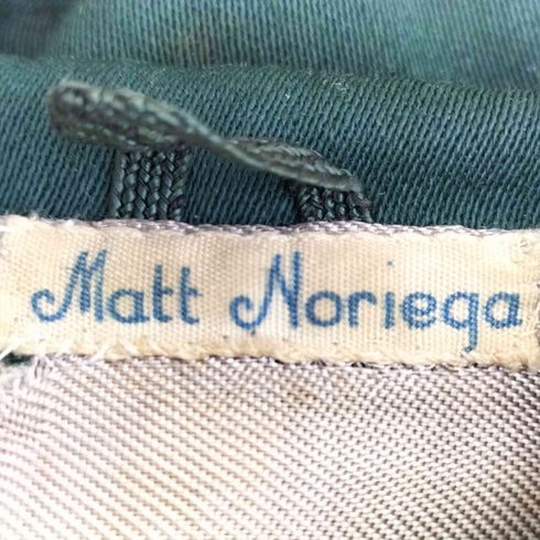 Matt Noriega 50s CONMAR 片爪ジップ ギャバジン ブルゾン ギャバジャン メンズ
