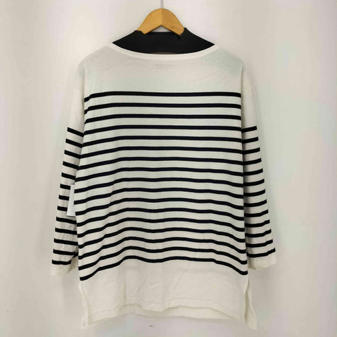 ビューティーアンドユースユナイテッドアローズ BEAUTY & YOUTH UNITED ARROWS TRADITIONAL パネルボーダーロングスリーブカットソー レディース