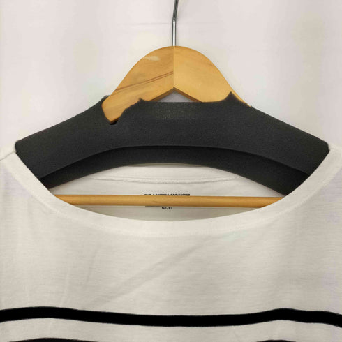 ビューティーアンドユースユナイテッドアローズ BEAUTY & YOUTH UNITED ARROWS TRADITIONAL パネルボーダーロングスリーブカットソー レディース