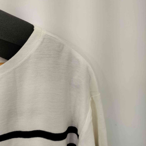 ビューティーアンドユースユナイテッドアローズ BEAUTY & YOUTH UNITED ARROWS TRADITIONAL パネルボーダーロングスリーブカットソー レディース