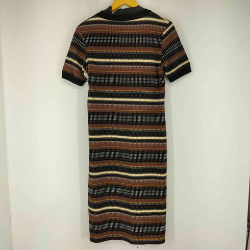 ザラ ZARA 変わり織ワンピース レディース import:L