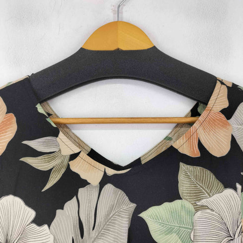 NANI HAWAII ボタニカル柄 S/S ワンピース レディース