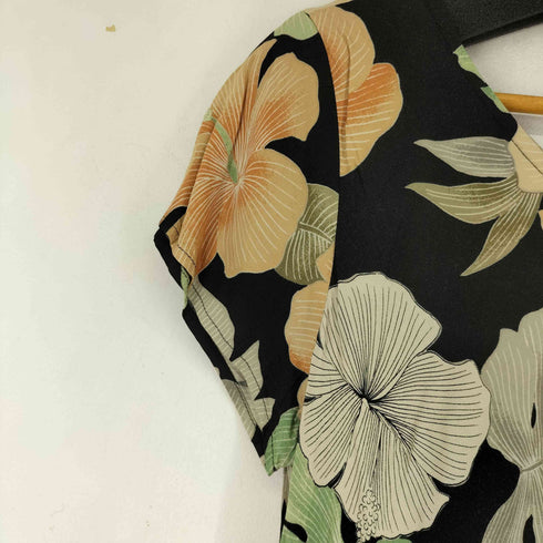 NANI HAWAII ボタニカル柄 S/S ワンピース レディース