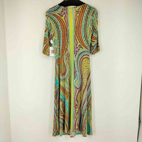 エトロ ETRO 総柄 S/S ワンピース レディース 48