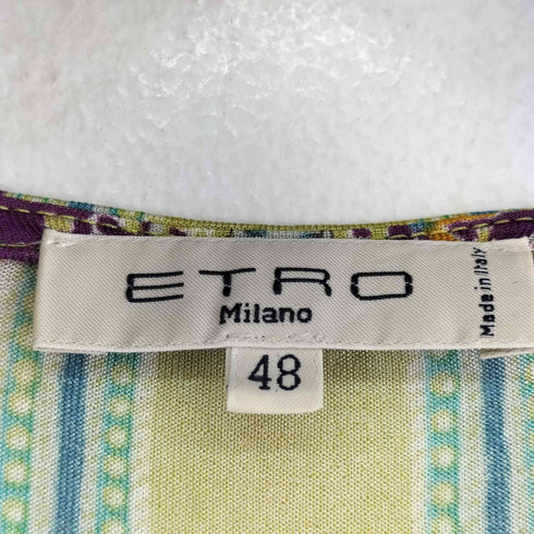 エトロ ETRO 総柄 S/S ワンピース レディース 48