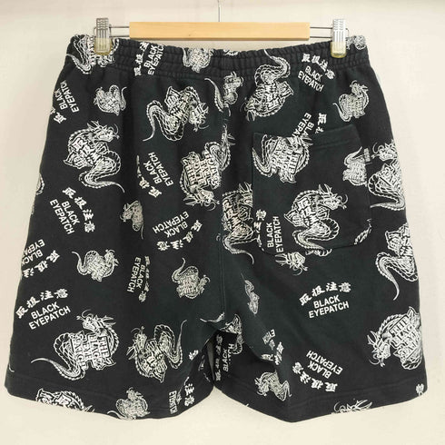 ブラックアイパッチ Black Eye Patch 取扱注意 HWC Dragon Patterned SWEAT Shorts メンズ