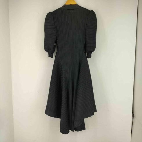 エボニー EBONY 変形プリーツワンピース レディース M-L
