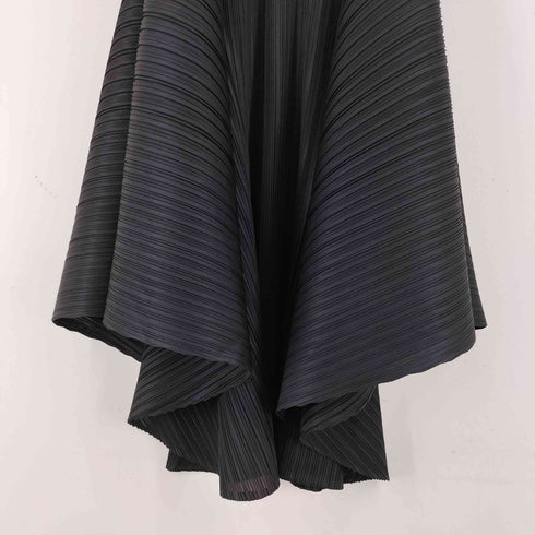エボニー EBONY 変形プリーツワンピース レディース M-L