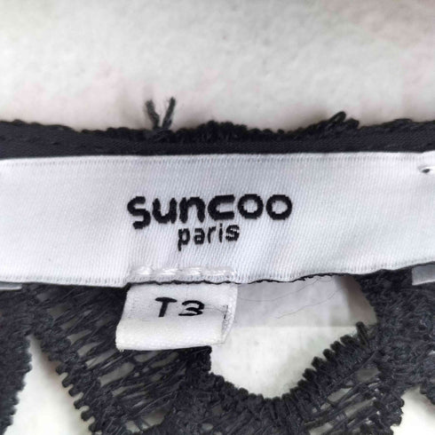 suncoo カットワークワンピース レディース