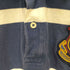 トミーヒルフィガー TOMMY HILFIGER エンブレム ロゴ ワッペン刺繍 ボーダー ポロシャツ メンズ import:M