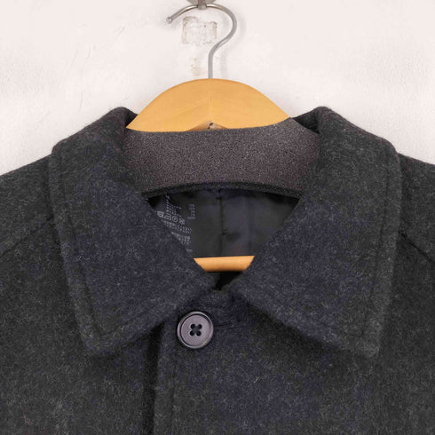 ムジルシリョウヒン 無印良品 再生ウール混コート ステンカラー メンズ JPN:M
