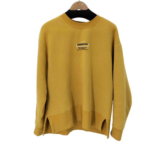 アンダースンベル Andersson Bell フロントプリント クルーネックスウェット メンズ import:L