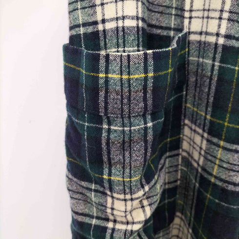 ペンドルトン PENDLETON 70S MADE IN USA ウールチェックガウン メンズ import:XL