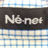 ネネット Ne-net クレイジーパターン ギンガムチェック シャツワンピース 半袖 レディース JPN:2