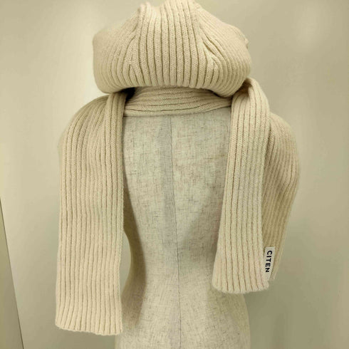 シテン CITEN 22AW フードツキ ニットストール バラクラバ レディース