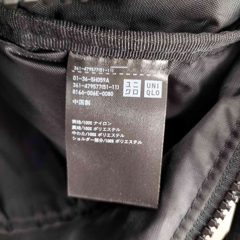 ユニクロ UNIQLO マルチポケットショルダーバッグ メンズ