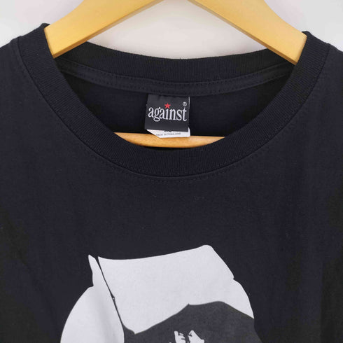 2000© バンド プリント クルーネックTシャツ バンドTシャツ メンズ import:XL