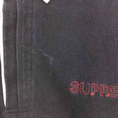 シュプリーム Supreme 7s Rugby Black ラガーシャツ メンズ import:M