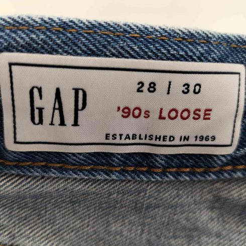 ギャップ Gap 23AW 90S LOOSE ボタンフライ ワイド デニム パンツ メンズ 28/30