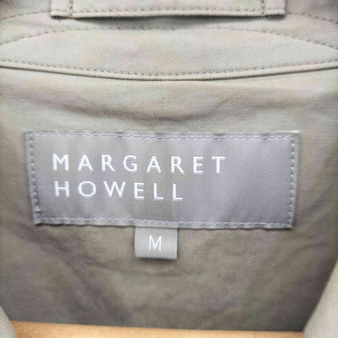 マーガレットハウエル MARGARET HOWELL 高密度シャツブルゾン メンズ import:M