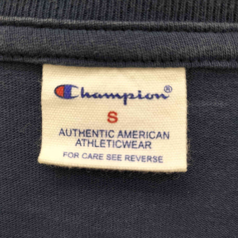 チャンピオン Champion マルチ フォント ロゴ プリント ロング スリーブ Tシャツ メンズ S