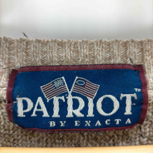 patriot アーガイルニット メンズ