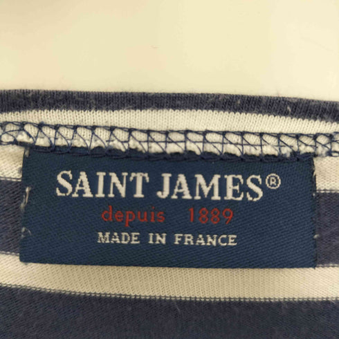 セントジェームス SAINT JAMES フランス製 ボーダー ボートネック Tシャツ バスク シャツ メンズ F:S