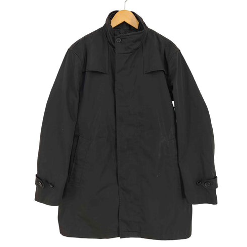 バーニーズニューヨーク BARNEYS NEWYORK ライナー付き ハーフコート コーティング加工 メンズ import:L