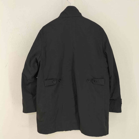 バーニーズニューヨーク BARNEYS NEWYORK ライナー付き ハーフコート コーティング加工 メンズ import:L