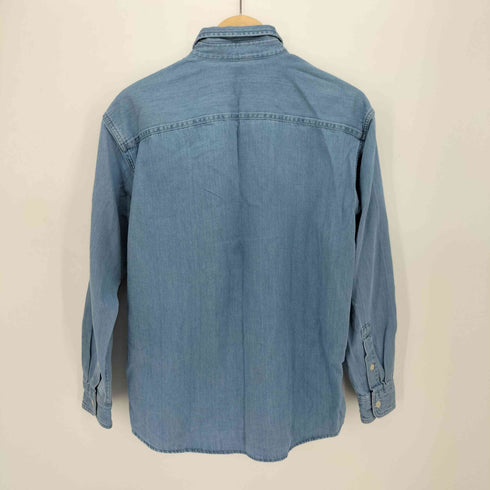 ユニクロ UNIQLO 25SS デニムオーバーシャツ メンズ JPN:S