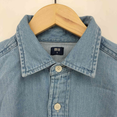 ユニクロ UNIQLO 25SS デニムオーバーシャツ メンズ JPN:S