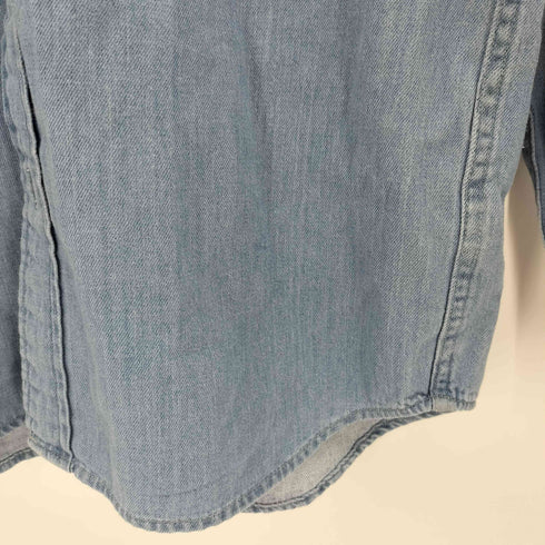 ユニクロ UNIQLO 25SS デニムオーバーシャツ メンズ JPN:S