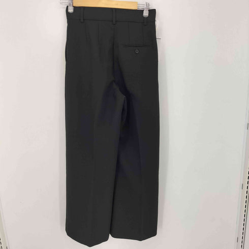 メゾンスペシャル MAISON SPECIAL 21SS ワイドカラースラックス レディース 36