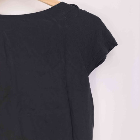 アルマーニジーンズ ARMANI JEANS ウエストベルト タック デザイン ビスコース ワンピース レディース import:S
