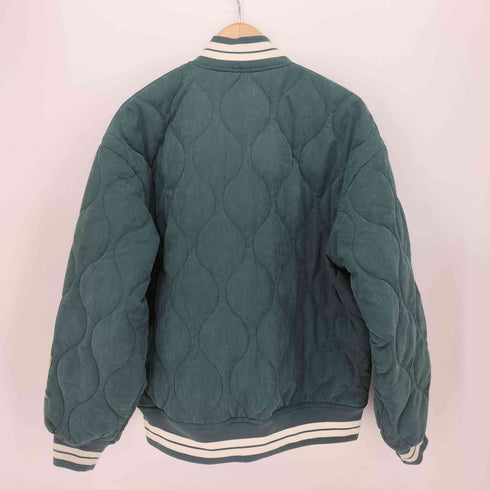 ミルクフェド MILKFED. LOGO PATCH QUILTED JACKET ロゴパッチ キルテッド ジャケット レディース JPN:M