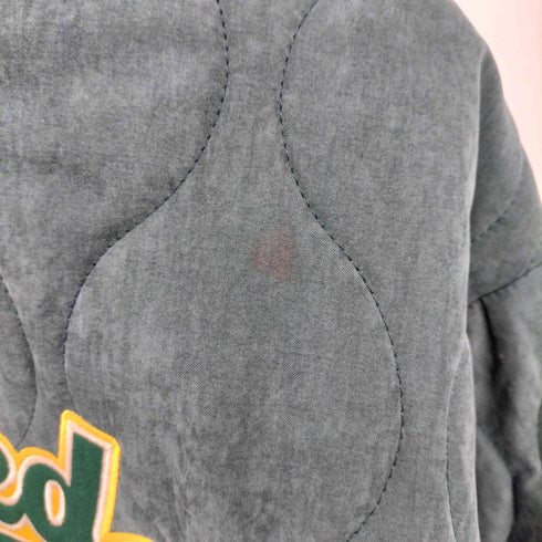 ミルクフェド MILKFED. LOGO PATCH QUILTED JACKET ロゴパッチ キルテッド ジャケット レディース JPN:M