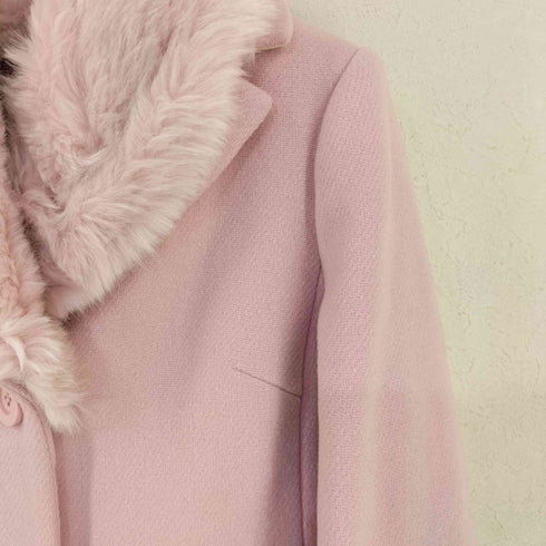 ケイトスペードニューヨーク kate spade NEW YORK フォウ ファー ラペル ウール コート レディース JPN:2