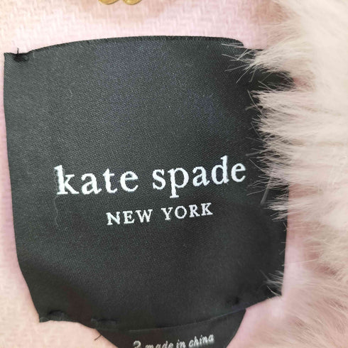 ケイトスペードニューヨーク kate spade NEW YORK フォウ ファー ラペル ウール コート レディース JPN:2