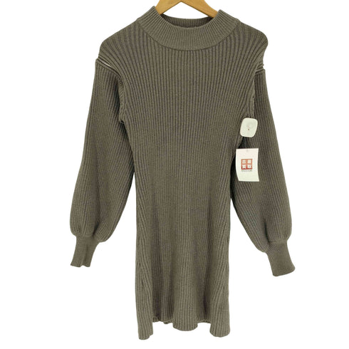 エモダ EMODA 23AW オープン ショルダー ミニ ワンピース レディース FREE