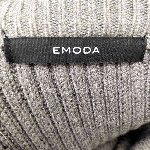 エモダ EMODA 23AW オープン ショルダー ミニ ワンピース レディース FREE