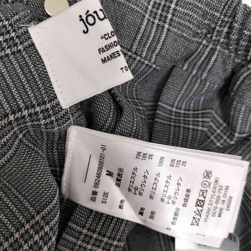 ジュエティ jouetie 24AW ベルト プリーツ アシメ ミニ スカート レディース JPN:M