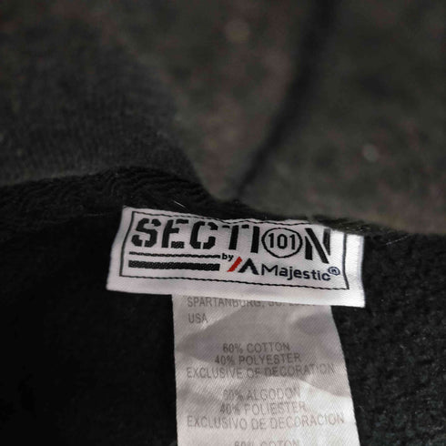 マジェスティックアスレチック Majestic ATHELETIC SECTION 101 刺繍フーディー メンズ import:L