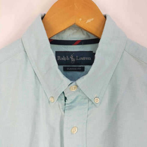 ラルフローレン RALPH LAUREN CLASSIC FIT ポニー刺繍 ボタンダウンシャツ メンズ import:M