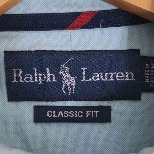 ラルフローレン RALPH LAUREN CLASSIC FIT ポニー刺繍 ボタンダウンシャツ メンズ import:M