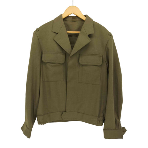 90s スペイン陸軍 ミリタリーシャツジャケット メンズ import:L
