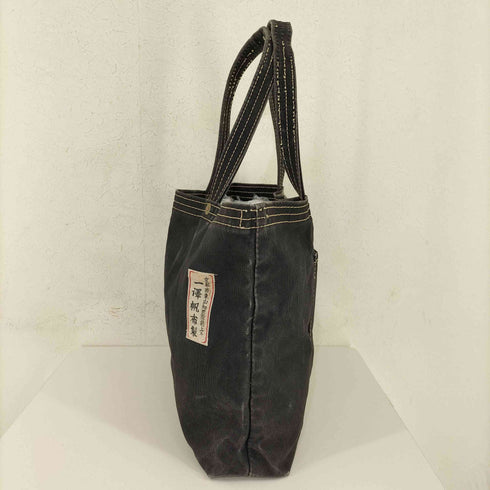 イチザワハンプ 一澤帆布 パラフィン加工 ステッチトートバッグ レディース